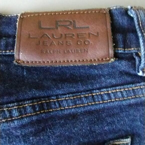 Lauren Ralph Lauren Classic Straight Women's Jeans Size 10 US - Dark wash Blue - Picture 2 of 14